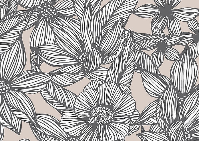 Ted Baker Vietnam, Linen Grey - Roller Blind - Image 6
